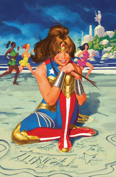 TRINITY DAUGHTER OF WONDER WOMAN #1 (OF 6) CVR B DAVID TALASKI CARD STOCK VAR  - Release Date:  6/11/25