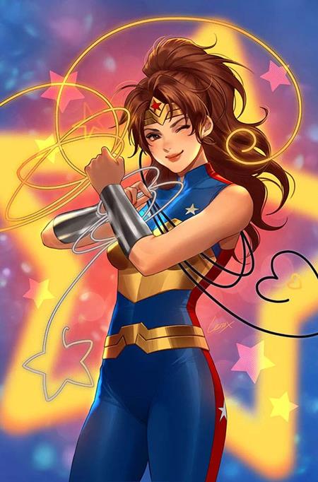 TRINITY DAUGHTER OF WONDER WOMAN #1 (OF 6) CVR E LESLEY LEIRIX LI FOIL VAR  - Release Date:  6/11/25