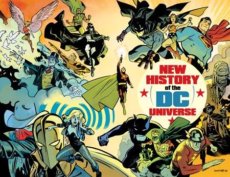 NEW HISTORY OF THE DC UNIVERSE #1 (OF 4) CVR A CHRIS SAMNEE WRAPAROUND  - Release Date:  6/25/25