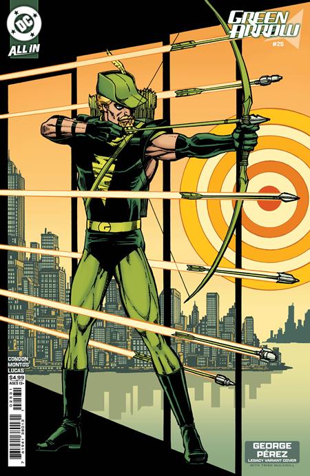 GREEN ARROW #25 CVR D GEORGE PEREZ LEGACY CARD STOCK VAR  - Release Date:  6/25/25