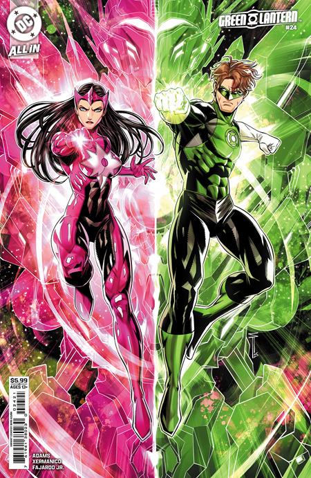GREEN LANTERN #24 CVR B SERG ACUNA CARD STOCK VAR  - Release Date:  6/25/25