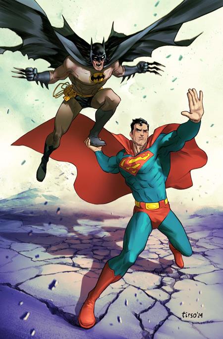 BATMAN SUPERMAN WORLDS FINEST #40 CVR B TIRSO CONS CARD STOCK VAR  - Release Date:  6/18/25
