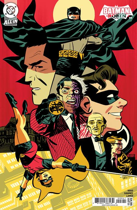 BATMAN & ROBIN YEAR ONE #8 (OF 12) CVR B MICHAEL CHO CARD STOCK VAR  - Release Date:  6/18/25