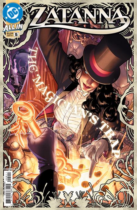 ZATANNA #5 (OF 6) CVR A JAMAL CAMPBELL  - Release Date:  6/18/25