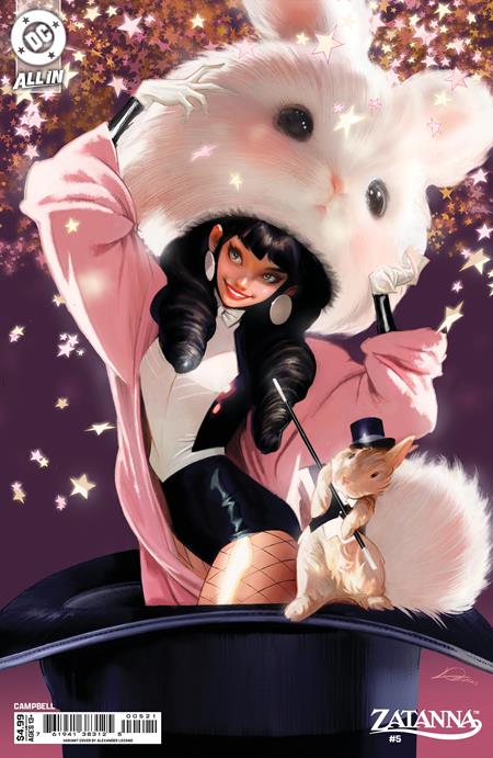 ZATANNA #5 (OF 6) CVR B ALEXANDER LOZANO CARD STOCK VAR  - Release Date:  6/18/25