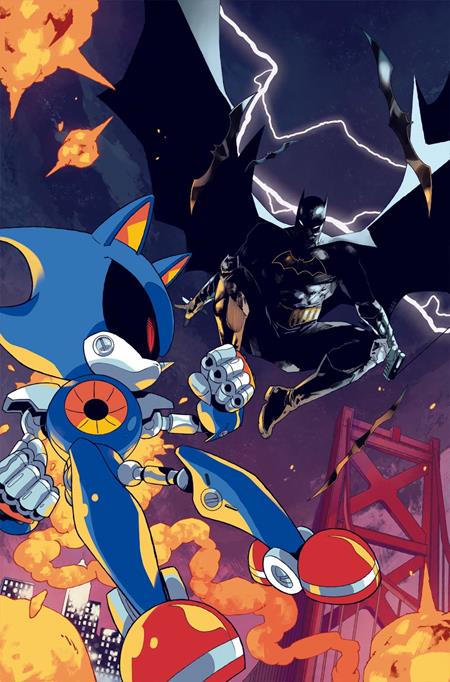 DC X SONIC THE HEDGEHOG #4 (OF 5) CVR A PABLO M COLLAR  - Release Date:  6/18/25