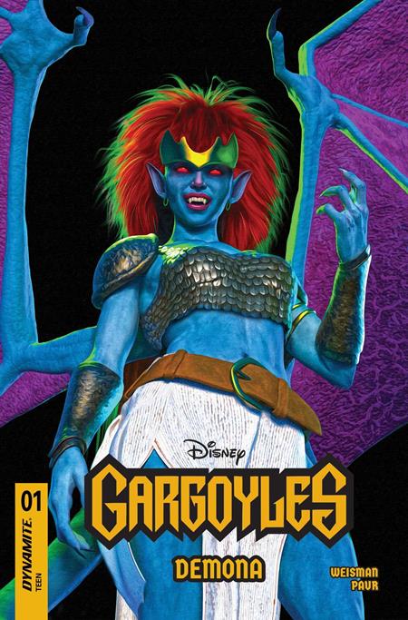 GARGOYLES DEMONA #1 CVR S MARK SPEARS BLACK BKGR FOC BONUS VAR - ISBN: 72513035567601191 - 7/9/25