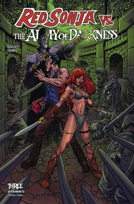 RED SONJA VS THE ARMY OF DARKNESS #3 CVR C TOM RANEY VAR - ISBN: 72513035478503031 - 7/9/25