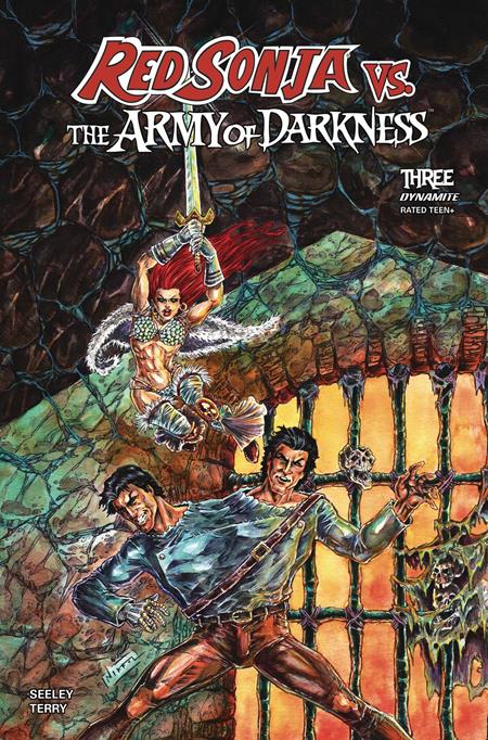 RED SONJA VS THE ARMY OF DARKNESS #3 CVR D NIKKOL JELENIC VAR - ISBN: 72513035478503041 - 7/9/25