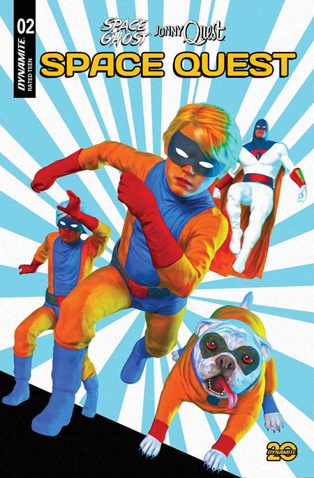 SPACE GHOST JONNY QUEST SPACE QUEST #2 CVR T MARK SPEARS BLUE BKGR FOC BONUS VAR - ISBN: 72513035356602201 - 7/9/25