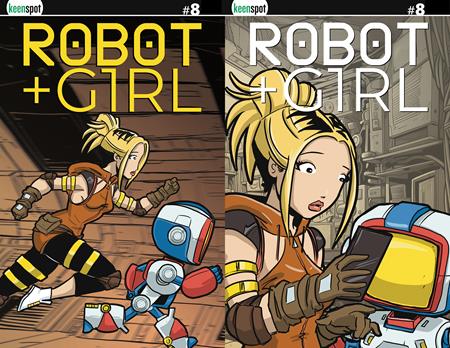 ROBOT + GIRL #8 CVR C MIKE WHITE HOLOFOIL FLIP COVER VAR  - Release Date:  6/18/25