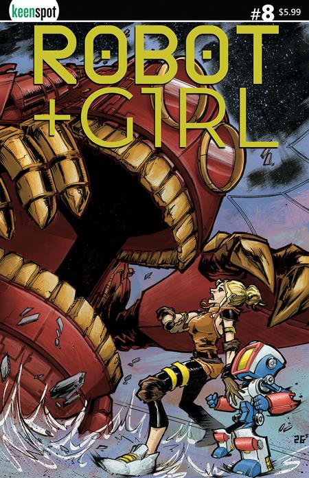 ROBOT + GIRL #8 CVR D GEOFFREY GWIN VAR  - Release Date:  6/18/25