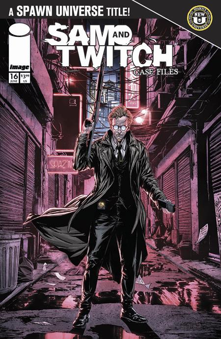 SPAWN SAM AND TWITCH CASE FILES #16 CVR B RAYMOND GAY TWITCH VAR  - Release Date:  7/30/25