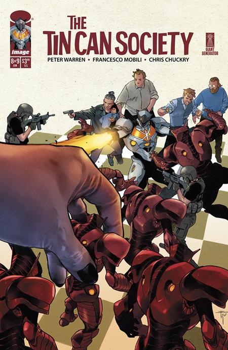 TIN CAN SOCIETY #8 (OF 9) CVR A FRANCESCO MOBILI & CHRIS CHUCKRY  - Release Date:  8/20/25
