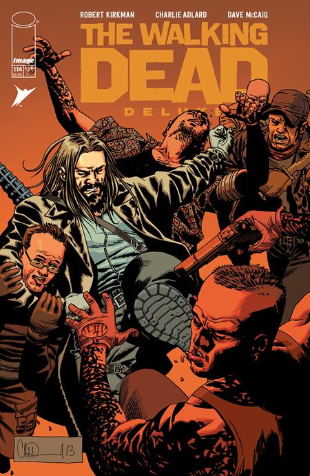 WALKING DEAD DELUXE #114 CVR B CHARLIE ADLARD & DAVE MCCAIG VAR (MR)  - Release Date:  6/4/25