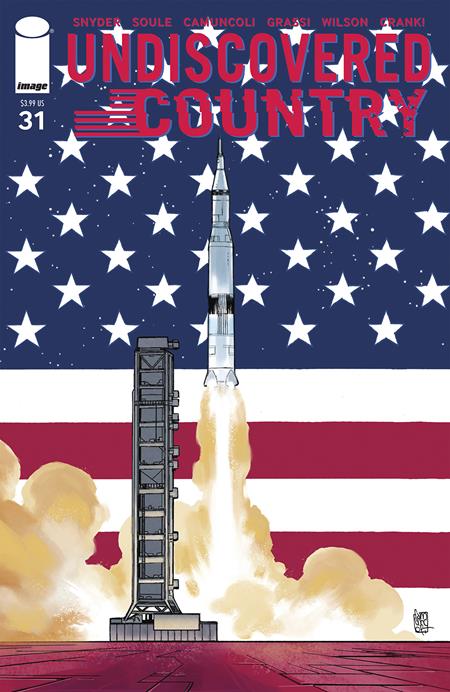 UNDISCOVERED COUNTRY #31 CVR A GIUSEPPE CAMUNCOLI (MR)  - Release Date:  6/25/25