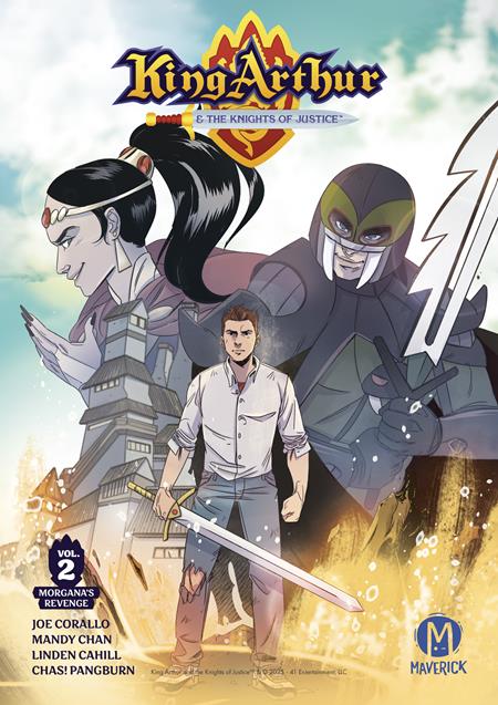 KING ARTHUR & THE KNIGHTS OF JUSTICE TP VOL 02 MORGANAS REVENGE  - Release Date:  6/18/25