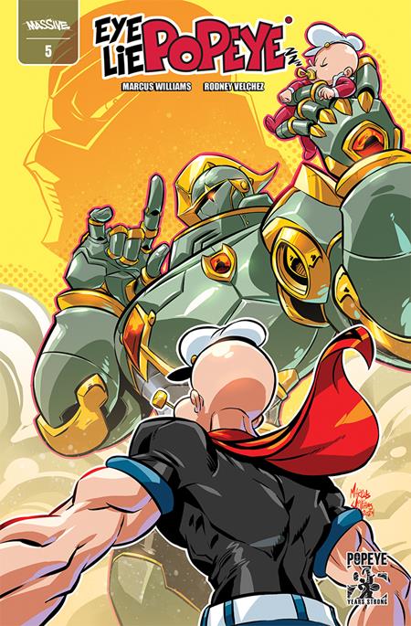 EYE LIE POPEYE #5 (OF 5) CVR A MARCUS WILLIAMS Previously  Offered Thru Diamond  - Release Date:  7/9/25