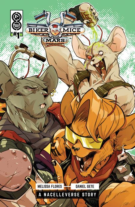BIKER MICE FROM MARS (2025) #1 CVR B KARL KERSCHL VAR  - Release Date:  6/25/25