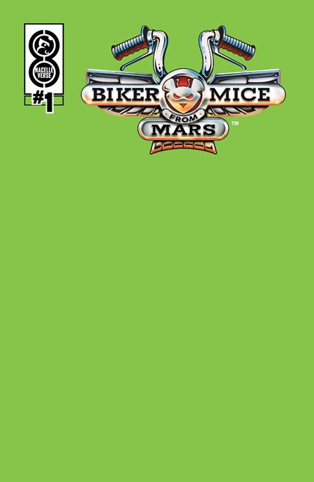 BIKER MICE FROM MARS (2025) #1 CVR D MARTIAN GREEN SKETCH VARIANT  - Release Date:  6/25/25