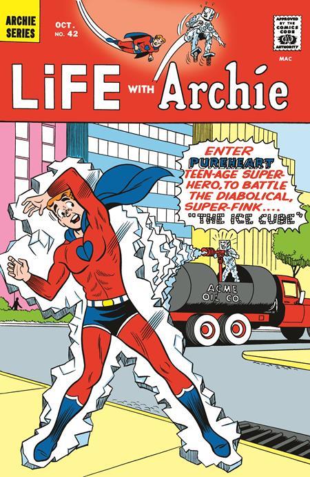 LIFE WITH ARCHIE #42 FACSIMILE EDITION CVR D BOB WHITE FOIL VAR ISBN: 76281679242400141 - FOC DATE: 5/31/26  - Release Date: 6/24/26
