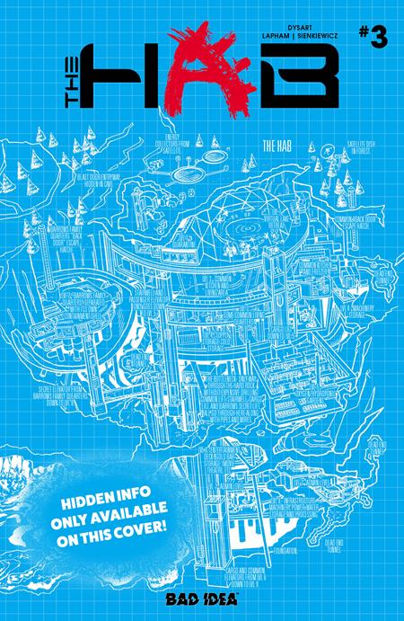 HAB #3 (OF 5) CVR C DAVID LAPHAM BLUEPRINT VAR ISBN: 85001727736600331 - FOC DATE: 5/17/26  - Release Date: 6/17/26