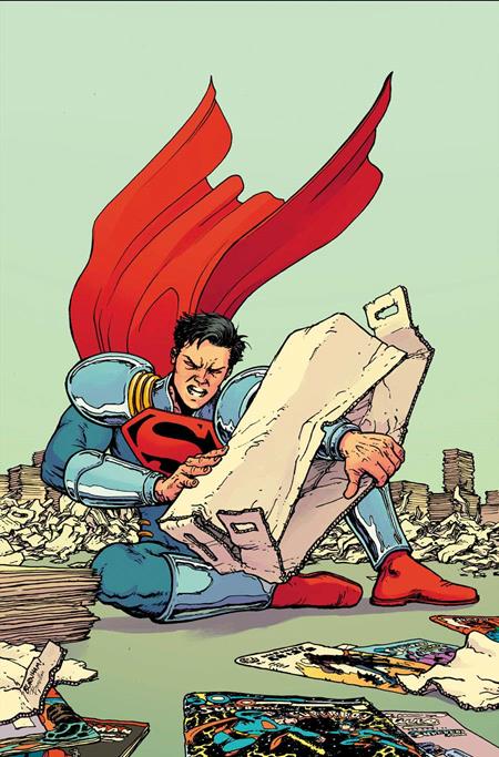 SUPERMAN #39 CVR D CHRIS BURNHAM CARD STOCK VAR (THE REIGN OF THE SUPERBOYS) ISBN: 76194137950003941 - FOC DATE: 5/31/26  - Release Date: 6/24/26