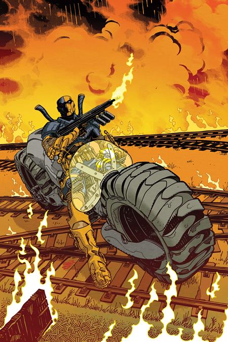 DEATHSTROKE THE TERMINATOR #4 CVR D CULLY HAMNER CARD STOCK VAR ISBN: 76194139721400441 - FOC DATE: 5/24/26  - Release Date: 6/17/26