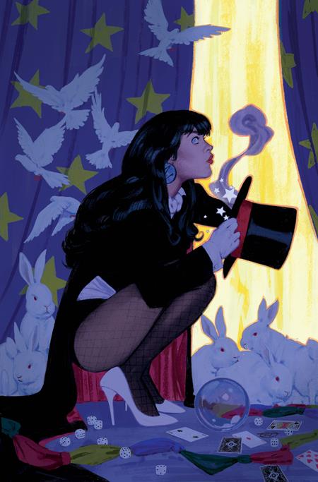 ZATANNA (2026) #3 CVR B DAVID TALASKI CARD STOCK VAR ISBN: 76194139675000321 - FOC DATE: 5/31/26  - Release Date: 6/24/26