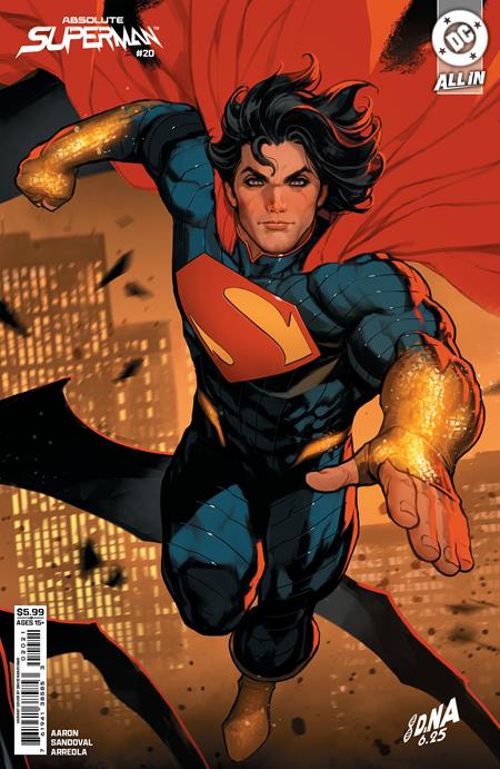 ABSOLUTE SUPERMAN #20 CVR B DAVID NAKAYAMA CARD STOCK VAR ISBN: 76194138585302021 - FOC DATE: 5/24/26  - Release Date: 6/17/26