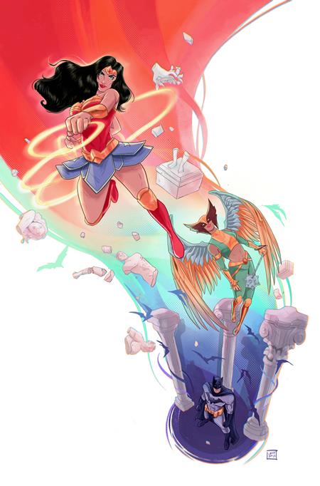 JUSTICE LEAGUE UNLIMITED #20 CVR E YASMIN FLORES MONTANEZ CARD STOCK VAR ISBN: 76194138573002051 - FOC DATE: 5/31/26  - Release Date: 6/24/26