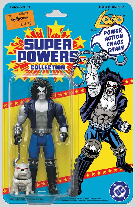 LOBO #1 FACSIMILE EDITION CVR B JASON GEYER & ALEX SAVIUK LOBO SUPER POWERS CARD STOCK VAR ISBN: 76194139514200121 - FOC DATE: 5/24/26  - Release Date: 6/17/26