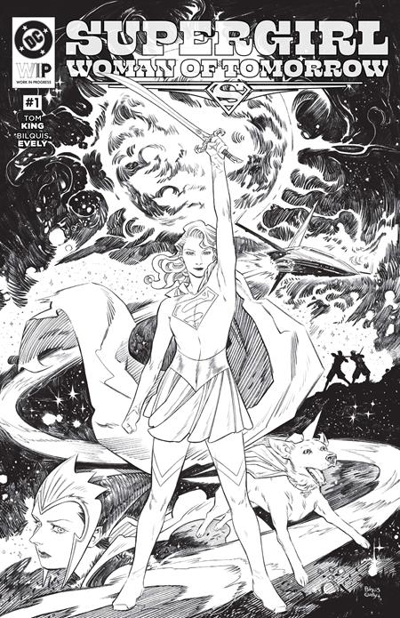 DC W.I.P. SUPERGIRL WOMAN OF TOMORROW #1 ISBN: 76194139189200111 - FOC DATE: 5/24/26  - Release Date: 6/24/26