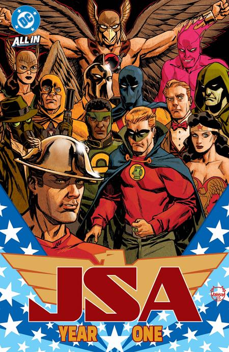 JSA (2024) HC VOL 03 YEAR ONE ISBN: 978179950888552499 - FOC DATE: 5/17/26  - Release Date: 8/11/26