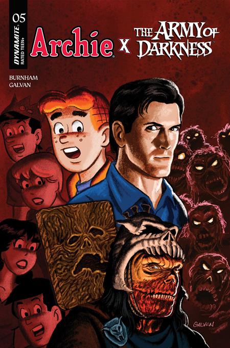 ARCHIE X ARMY OF DARKNESS #5 CVR B BILL GALVAN VAR ISBN: 72513036283405021 - FOC DATE: 5/17/26  - Release Date: 6/10/26