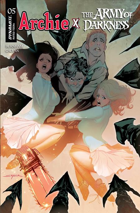 ARCHIE X ARMY OF DARKNESS #5 CVR E STUART SAYGER VAR ISBN: 72513036283405051 - FOC DATE: 5/17/26  - Release Date: 6/10/26