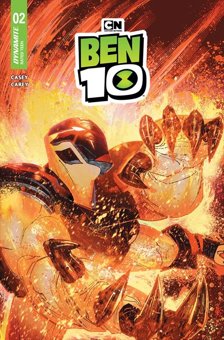 BEN 10 #2 CVR A ROBERT CAREY ISBN: 72513036343502011 - FOC DATE: 5/10/26  - Release Date: 6/3/26