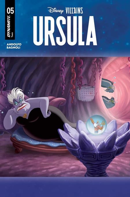 DISNEY VILLAINS URSULA #5 CVR E STORYBOOK ART VAR ISBN: 72513036284105051 - FOC DATE: 6/7/26  - Release Date: 7/1/26