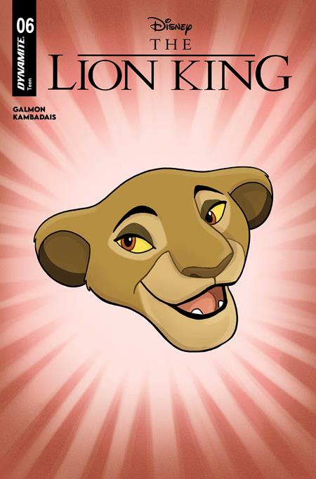LION KING #6 CVR D CARTOON HEAD VAR ISBN: 72513036047206041 - FOC DATE: 5/31/26  - Release Date: 6/24/26