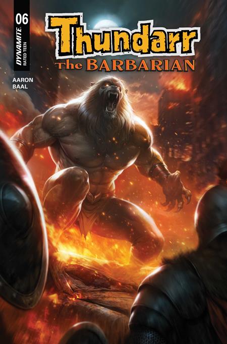 THUNDARR THE BARBARIAN #6 CVR B FRANCESCO MATTINA VAR ISBN: 72513036251306021 - FOC DATE: 5/24/26  - Release Date: 6/17/26