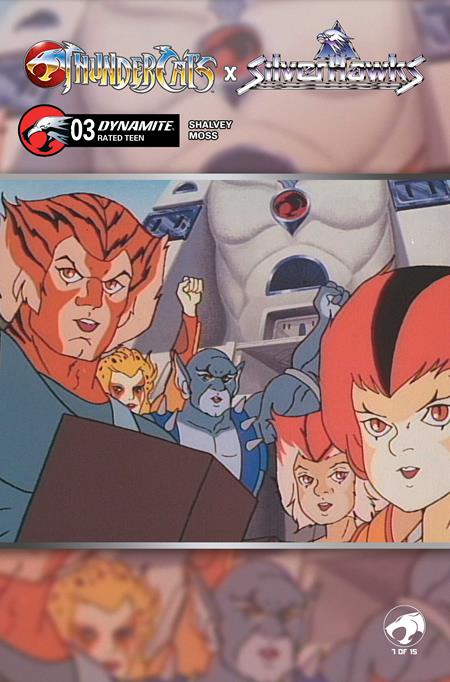 THUNDERCATS X SILVERHAWKS #3 CVR E ANIMATION ART VAR ISBN: 72513036404303051 - FOC DATE: 5/17/26  - Release Date: 6/10/26