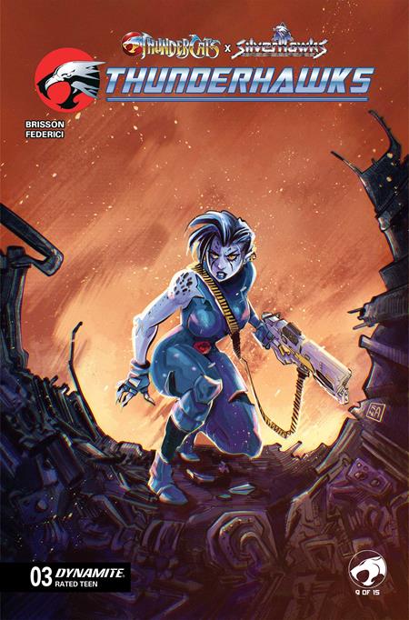 THUNDERCATS X SILVERHAWKS THUNDERHAWKS #3 CVR D ALESSANDRO RANALDI VAR ISBN: 72513036405003041 - FOC DATE: 5/31/26  - Release Date: 6/24/26