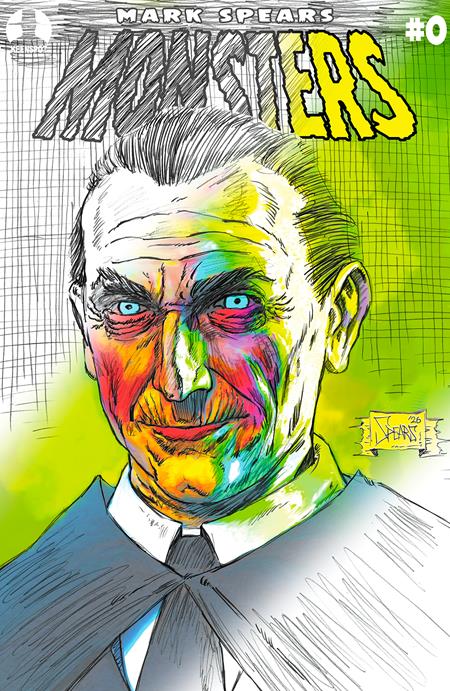 MARK SPEARS MONSTERS #0 DELUXE EDITION (ONE SHOT) CVR D MARK SPEARS DRACULA SKETCH VAR ISBN: 60283502338600041 - FOC DATE: 4/26/26  - Release Date: 6/3/26