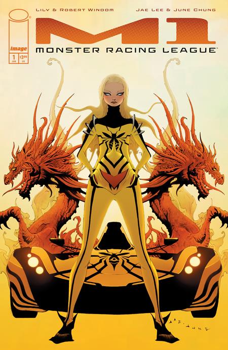 M1 MONSTER RACING LEAGUE #1 CVR A JAE LEE ISBN: 70985304702500111 - FOC DATE: 5/17/26  - Release Date: 6/10/26