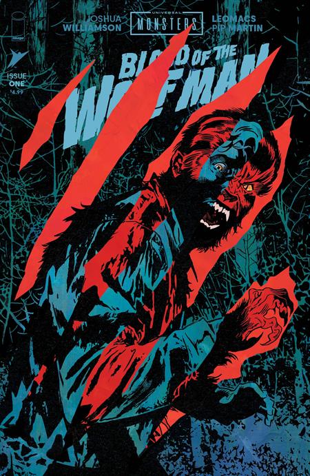 UNIVERSAL MONSTERS BLOOD OF THE WOLF MAN #1 (OF 4) CVR I MICHAEL WALSH DIE CUT FOIL REVEAL VAR ISBN: 70985304716200191 - FOC DATE: 5/24/26  - Release Date: 6/24/26