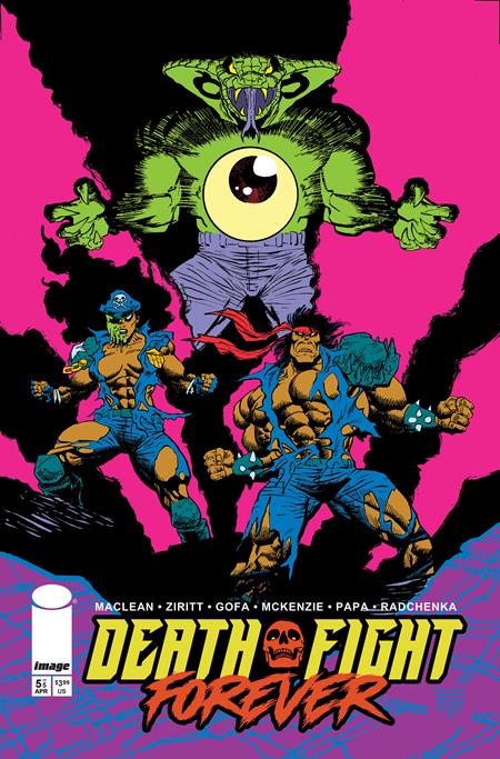 DEATH FIGHT FOREVER #5 (OF 5) CVR B ERWIN PAPA VAR (MR) ISBN: 70985304570000521 - FOC DATE: 5/31/26  - Release Date: 6/24/26