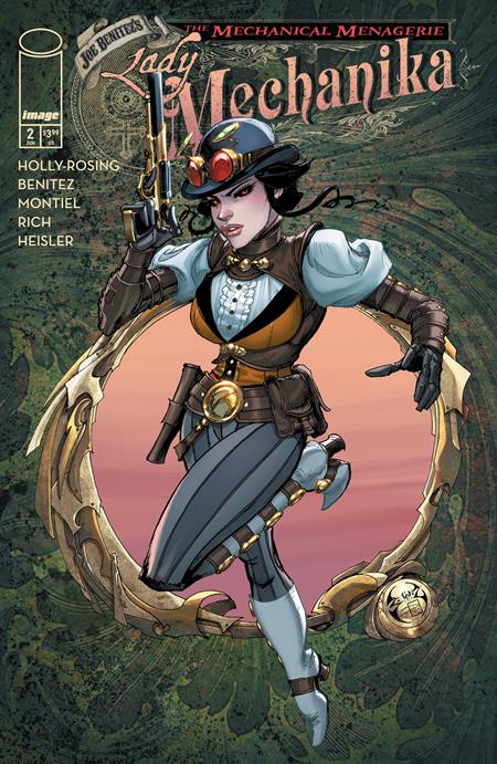 LADY MECHANIKA THE MECHANICAL MENAGERIE #2 (OF 4) CVR B JOE BENITEZ & SABINE RICH VAR ISBN: 70985304677600221 - FOC DATE: 5/17/26  - Release Date: 6/10/26