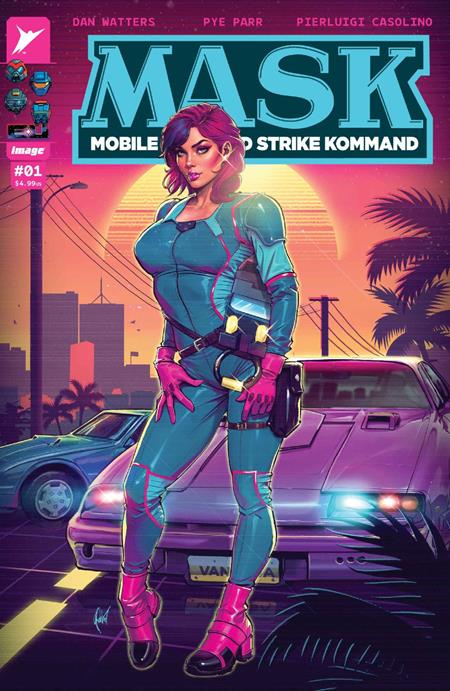 MASK #1 CVR C CEDRIC POULAT VAR ISBN: 70985304713100131 - FOC DATE: 4/5/26  - Release Date: 6/3/26