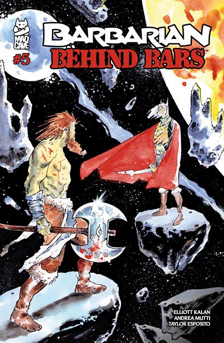 BARBARIAN BEHIND BARS #5 (OF 5) ISBN: 60196140525700511 - FOC DATE: 5/31/26  - Release Date: 6/24/26