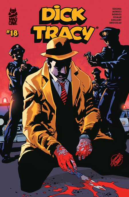 DICK TRACY #18 CVR A GERALDO BORGES MARK ENGLERT ISBN: 60194704612201811 - FOC DATE: 5/24/26  - Release Date: 6/17/26